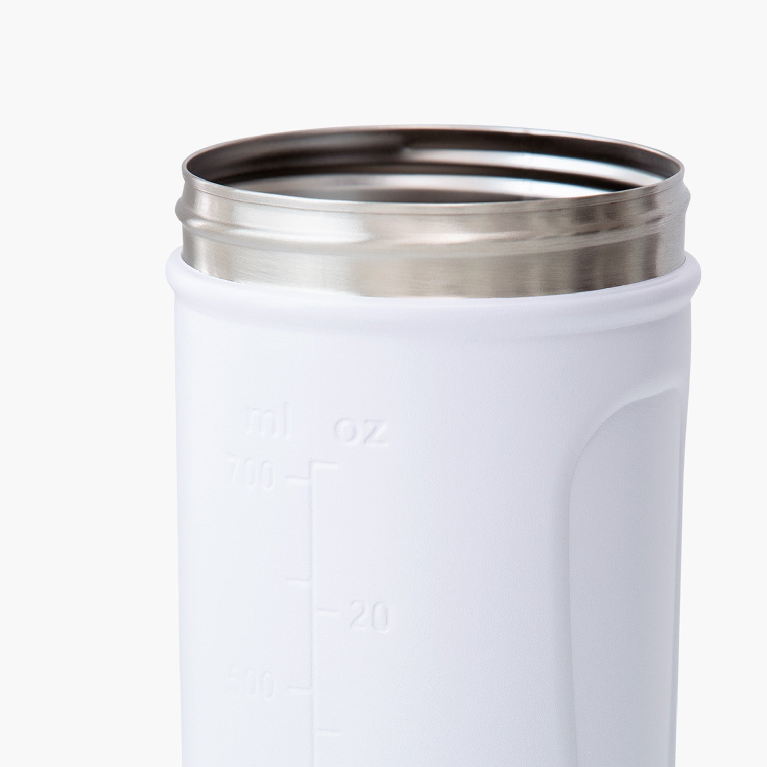 Large Metal Shaker | Simply White